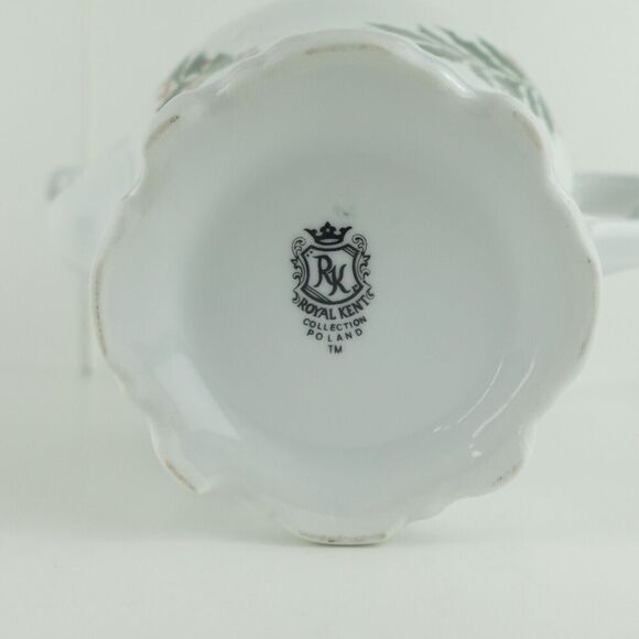 Royal Kent Holiday Holly Coffee Pot & Lid Poland - Picture 2 of 13